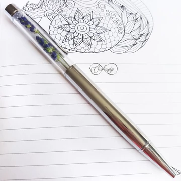 Levendulás ezüst golyóstoll