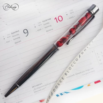 Mikulásvirág ezüst golyóstoll