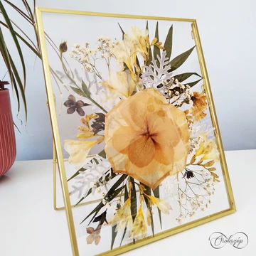 Esküvői Emlékőr lebegő Virágkép