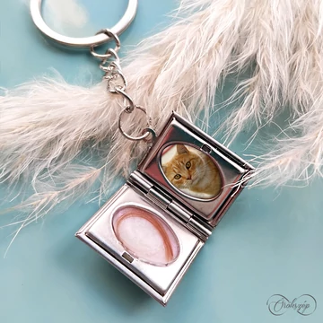 Háziállat Emlékőr fényképes könyv kulcstartó