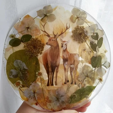 Esküvői Emlékőr Virágkép