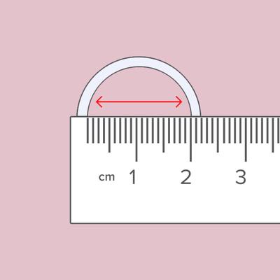 gyűrűméret meghatározása másik gyűrűről mérve