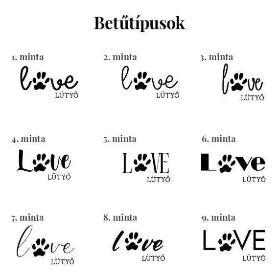 LOVE MANCSNYOMATOS NŐI PÓLÓ