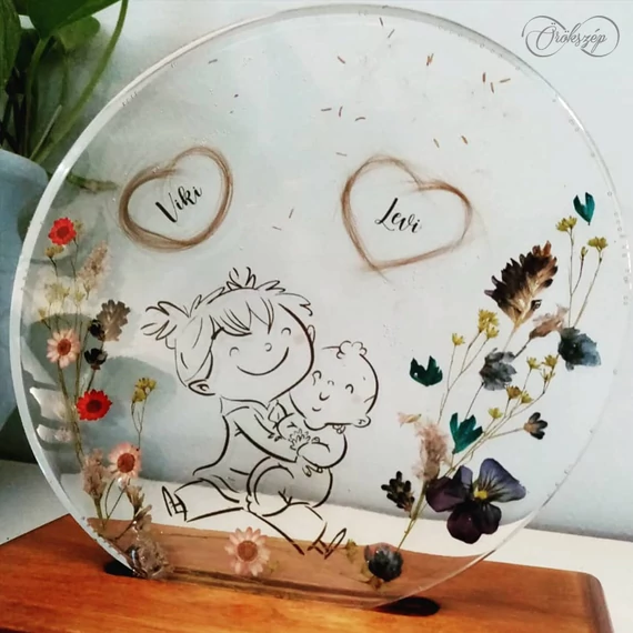 Babahajas Emlékőr Virágkép