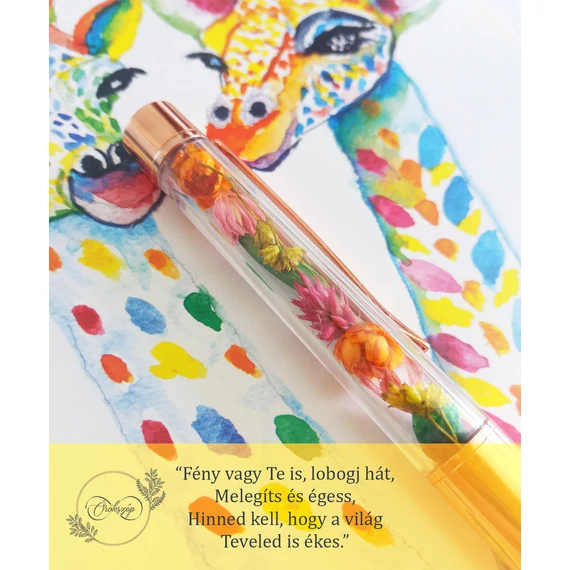 Trópusi álom rosegold golyóstoll