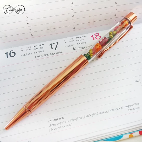 Trópusi álom rosegold golyóstoll