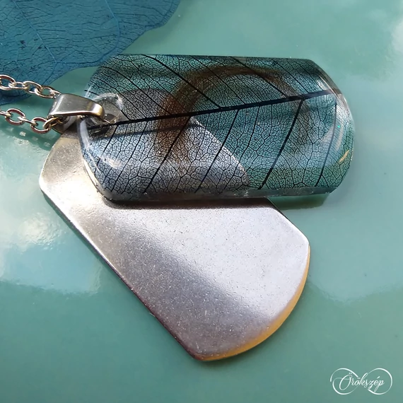 Kék fátyollevél babahajjal