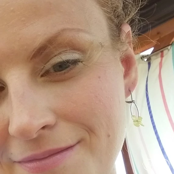 Nyári romantika fülbevaló