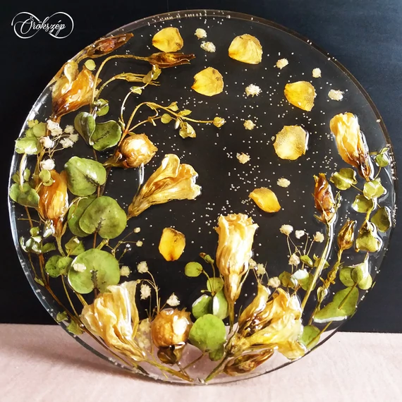 Esküvői Emlékőr Virágkép