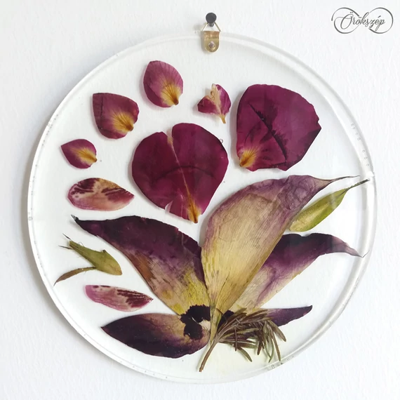 Esküvői Emlékőr Virágkép