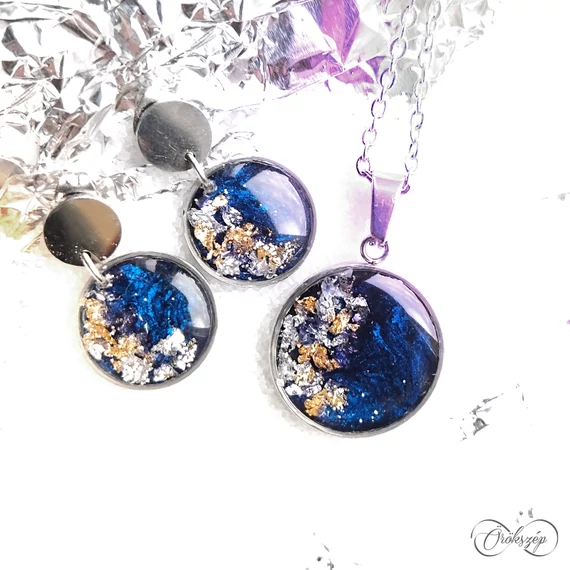 ÉJKÉK RAGYOGÁS NYAKLÁNC