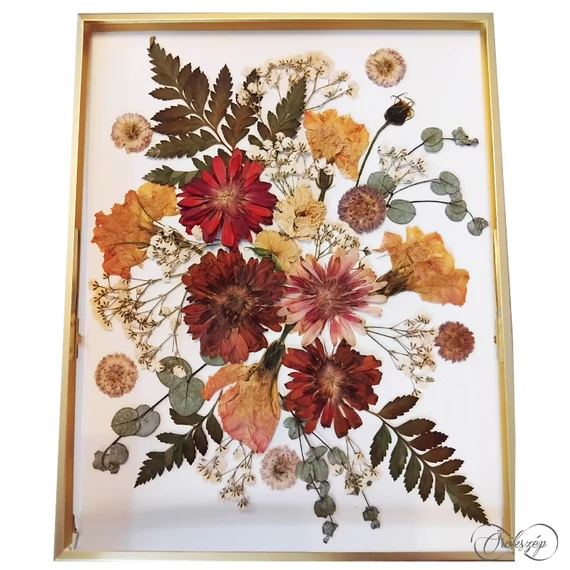 Esküvői Emlékőr lebegő Virágkép