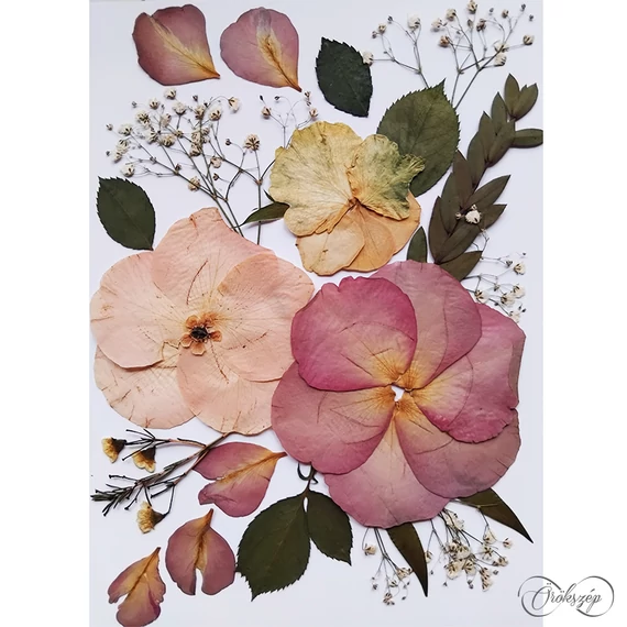 Esküvői Emlékőr lebegő Virágkép